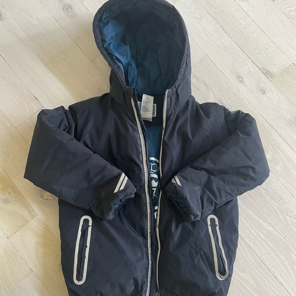 Winter jacket with hood